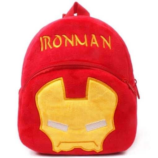 Cute Mini Children School Plush Bag Iron Man.