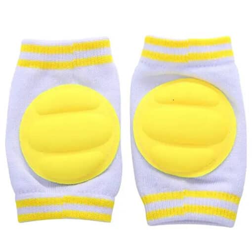 Elbow and Knee Protection Pads Apple YELLOW.