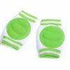 Elbow and Knee Protection Pads With Rubber Green
