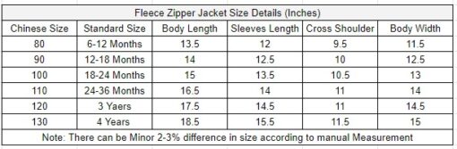 Fleece Zipper Jackets