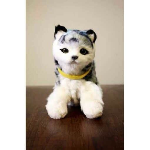 Gesture operated Toy Cat GREY