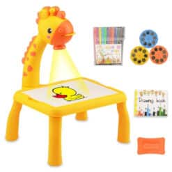 Giraffe 3in1 Kids Projector Painting Desk.