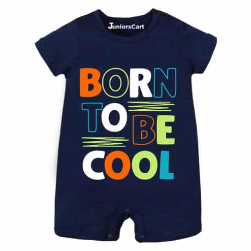 Half Romper Born To Be Cool Navy Blue