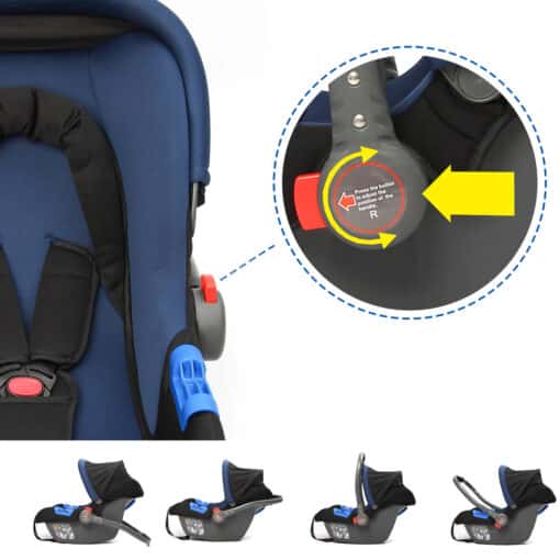 Infantes 233 Baby Car seat and Travel Cot RI