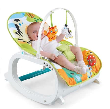 Infantes 7188 Newborn To Toddler Portable Rocker Multi Color