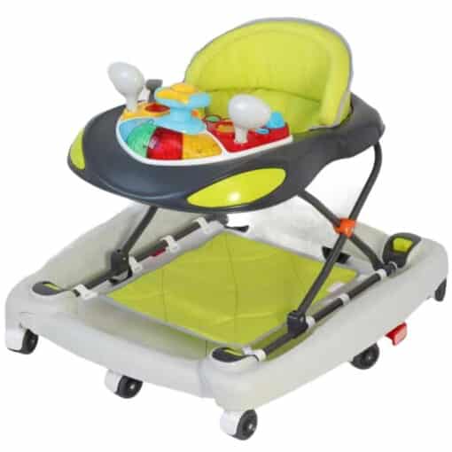 Infantes 8855 Baby Walker 2 in 1 Walk and Ride GREEN CAR