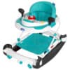 Infantes 8877 Baby Walker 2 in 1 Walk and Ride WHITE AND SEA GREEN CAR