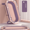 Infantes B 002 Baby Stylish Foldable Bath Tub with ABC Pattern Violet