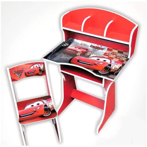 Infantes Kids Study and Activity Table with Chair Cars.