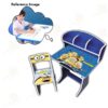 Infantes Kids Study and Activity Table with Chair Minnion 2.jpg 2