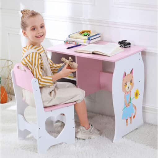 Infantes Kids Study and Activity Table with Chair reference image