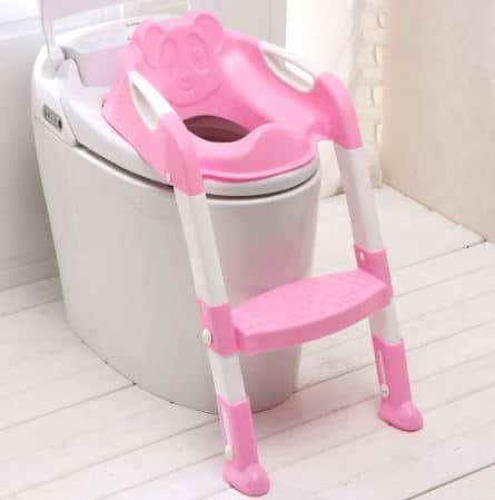 Infantes L002 Potty Training Seat With Ladder PINK