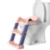 Infantes L003 2 Steps Stylish Potty Training Seat with Ladder PINK.