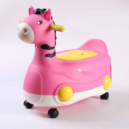 Infantes P014 Horse Shape Potty Training Seat And Ride Pink