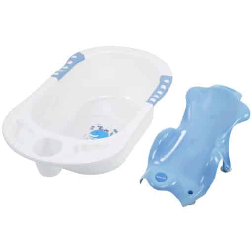 Infantes T 002 Baby Bath Tub with Bath Sling Blue 1