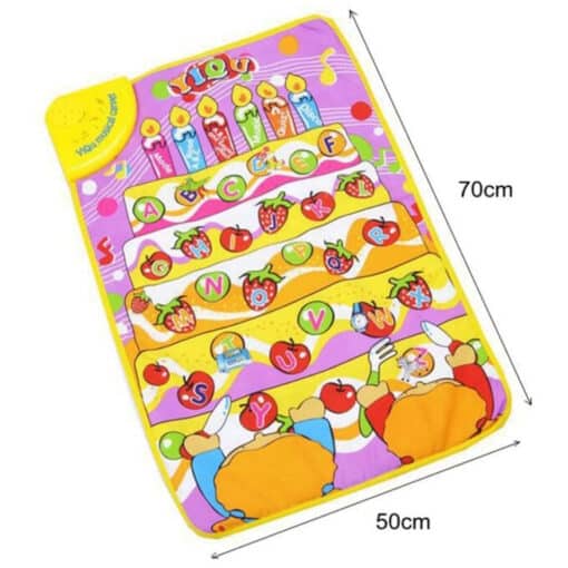 Infants Learning English Educational Floor Rug Play Mat Reference image 1