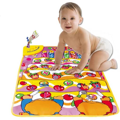 Infants Learning English Educational Floor Rug Play Mat Reference image 2