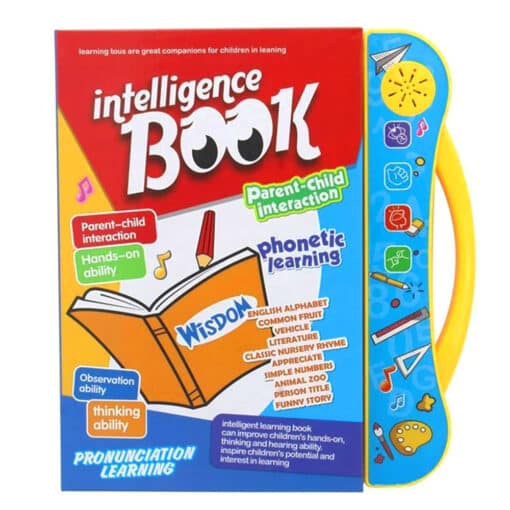 Intelligence Interactive Children Musical English Educational Phonetic learning Book.