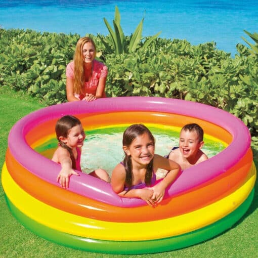 Intex Inflatable Sunset Glow Pool 5644101 RI