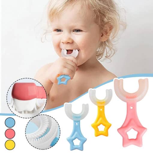 Kids U Shaped Toothbrush Star For 2 6 Years Reference image 1