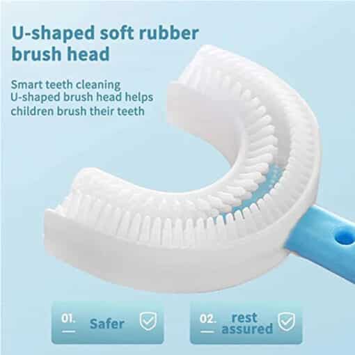 Kids U Shaped Toothbrush Star For 2 6 Years Reference image 2