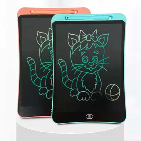 LCD Writing Tablet Magic Erase 10 Inches Random Design