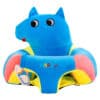 Learn to Sit with Back Support Baby Floor Seat New Side Face Cute BLUE.