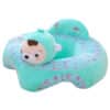 Learn to Sit with Back Support Character Baby Floor Seat Blue Face.