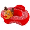Learn to Sit with Back Support Character Baby Floor Seat Red Bear.
