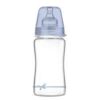 Lovi Glass Bottle Diamond Glass 250 Ml Baby Shower Boy 74204Boy