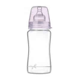 Lovi Glass Bottle Diamond Glass 250 Ml Baby Shower Girl 74204Girl