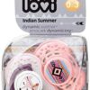Lovi Silicone Dynamic Soother 6 18M 2 Pcs Indian Summer Girl 22857Girl
