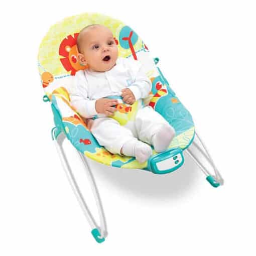 Mastela 6889 Recline Bouncer With Music And Vibration BLUE. RI