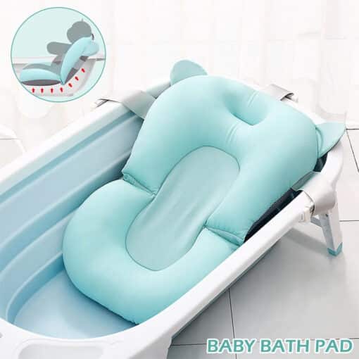 Mom Squad Baby Bath Support MQ 6603 Blue Reference image 1