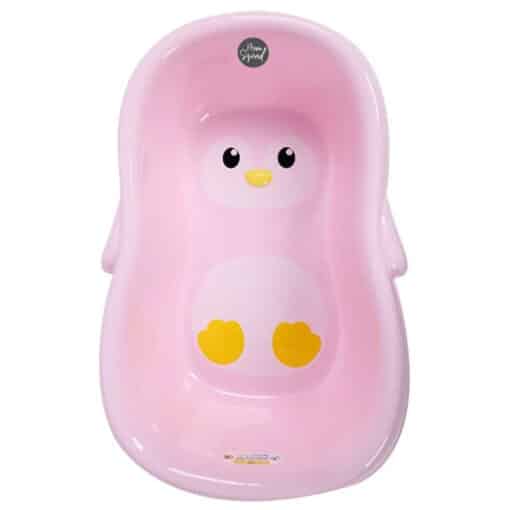 Mom Squad Baby Bath Tub Penguin MQ 019 Pink.