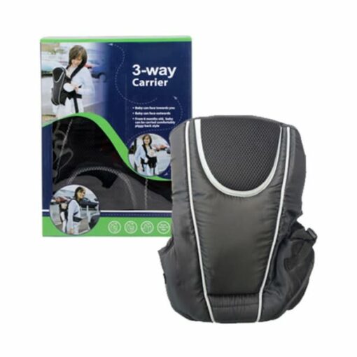 MotherCare 3 Way Baby Carrier BLACK ref