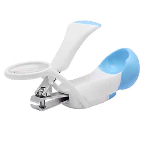 Nail Cutter With Magnifying Glass BLUE.