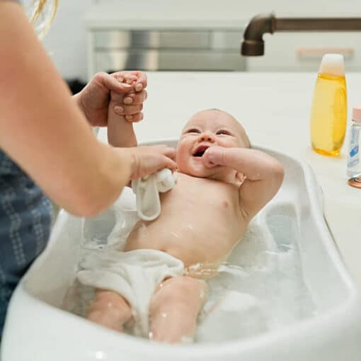 New Born Advance Baby Bathing Tub WHITE Reference image
