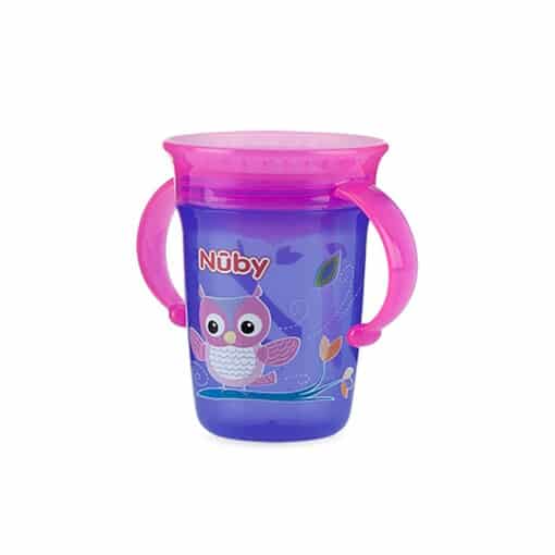 Nuby 360 Wonder cup 0414001 Blue And Pink