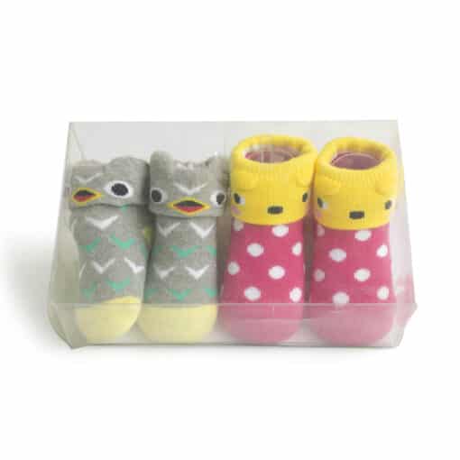 Pack Of 2 Booties 0 6 Months 03