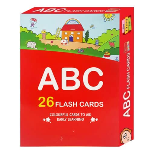 Pack of 26 Flash Cards Capital Alphabets ABC.