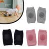 Pack of 3 Baby Safety Anti slip Elbow Protector Crawling Knee Pad Random Colors
