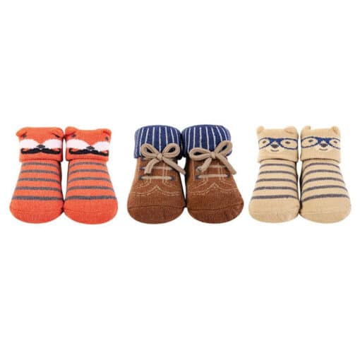 Pack of 3 Booties 0 12 Months 5