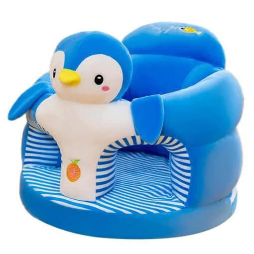 Roner Baby Sofa with front Support PENGUIN BLUE NEW EDITION.