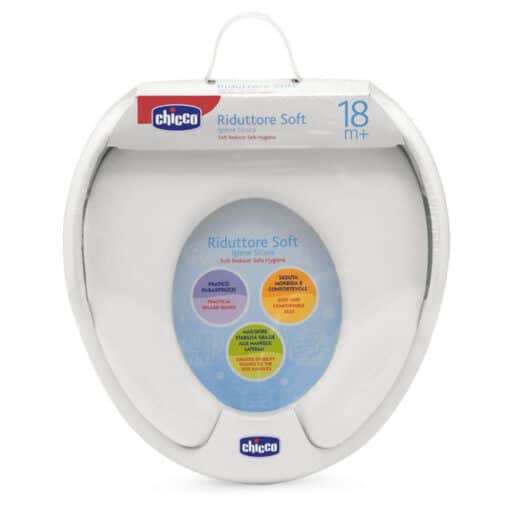 Soft Baby Chicco Cushion Potty Seat Commode Cover White R