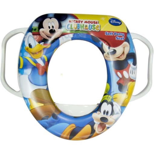 Soft Baby Disney Cushion Potty Seat Commode Cover Frozen Blue Duck.