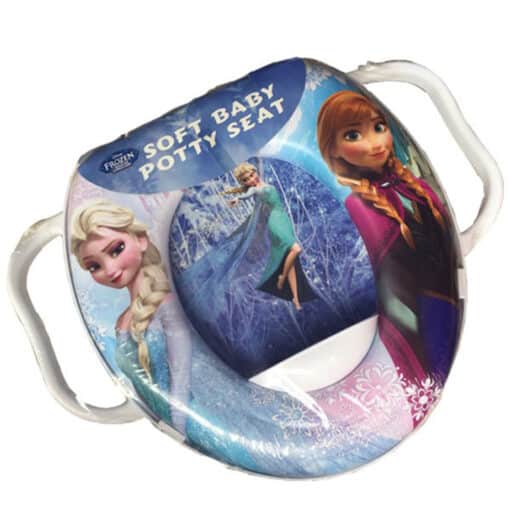 Soft Baby Disney Cushion Potty Seat Commode Cover Frozen Blue Girls r