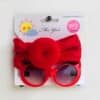 Sunglasses Headband Red Unicorn