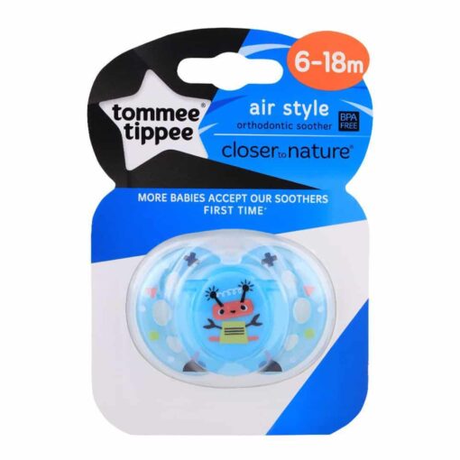 Tommee Tippee 1Pk Air Soother 6 18 433377 1