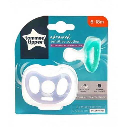 Tommee Tippee Closer to Nature 2 X 6 18M Sensitive Soother 233050 2